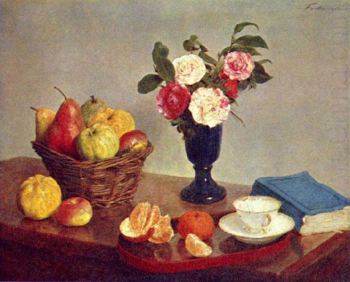 Henri Fantin-Latour Still Life, china oil painting image